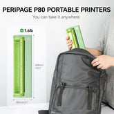 Peripage P80 A4 Mini Portable Thermal Printer, Wireless Bluetooth Printer